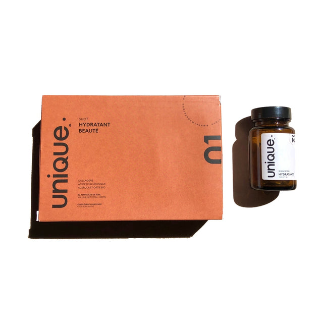Unique Paris — Hydration + Beauty Duo, Hydrating beauty treatment