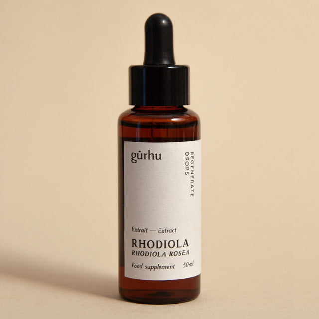Rhodiola — Regenerate drops— Adaptogenic — Fortifying — Stimulating — Mood booster