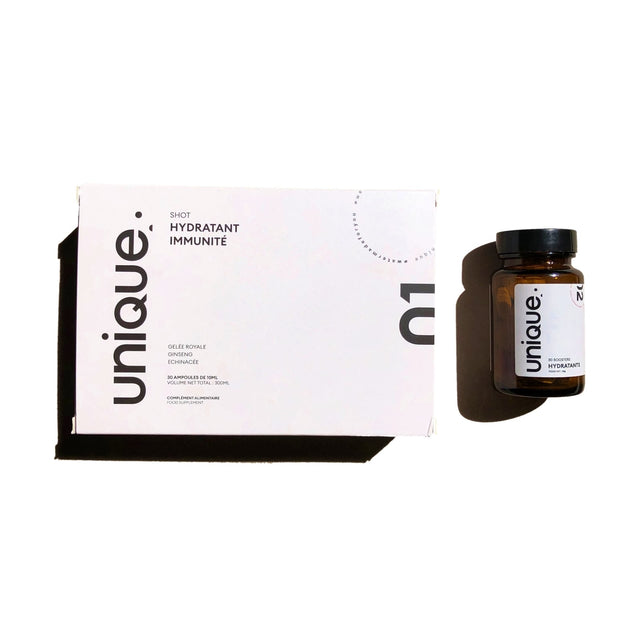 Unique Paris — Hydration + Immunity Duo, Immunity moisturizing cure